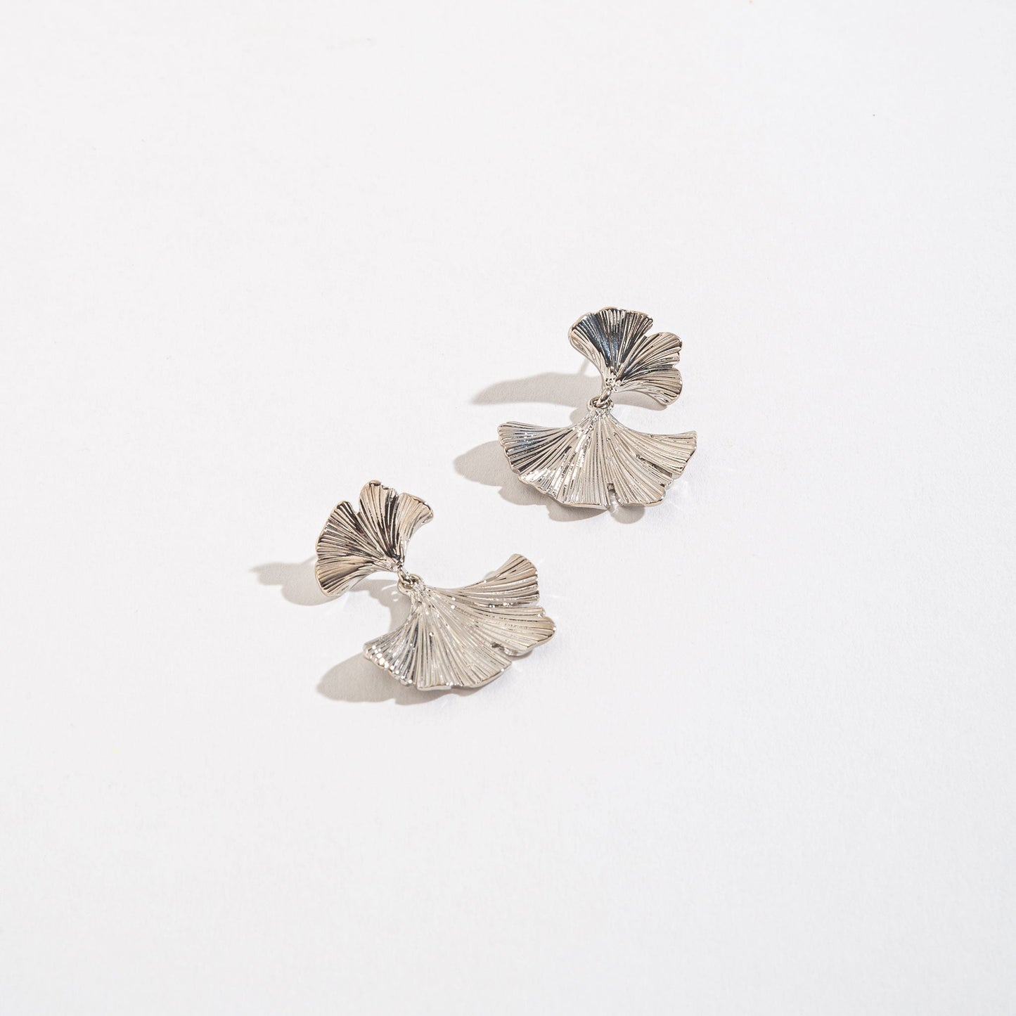 Ginkgo Drop Earrings