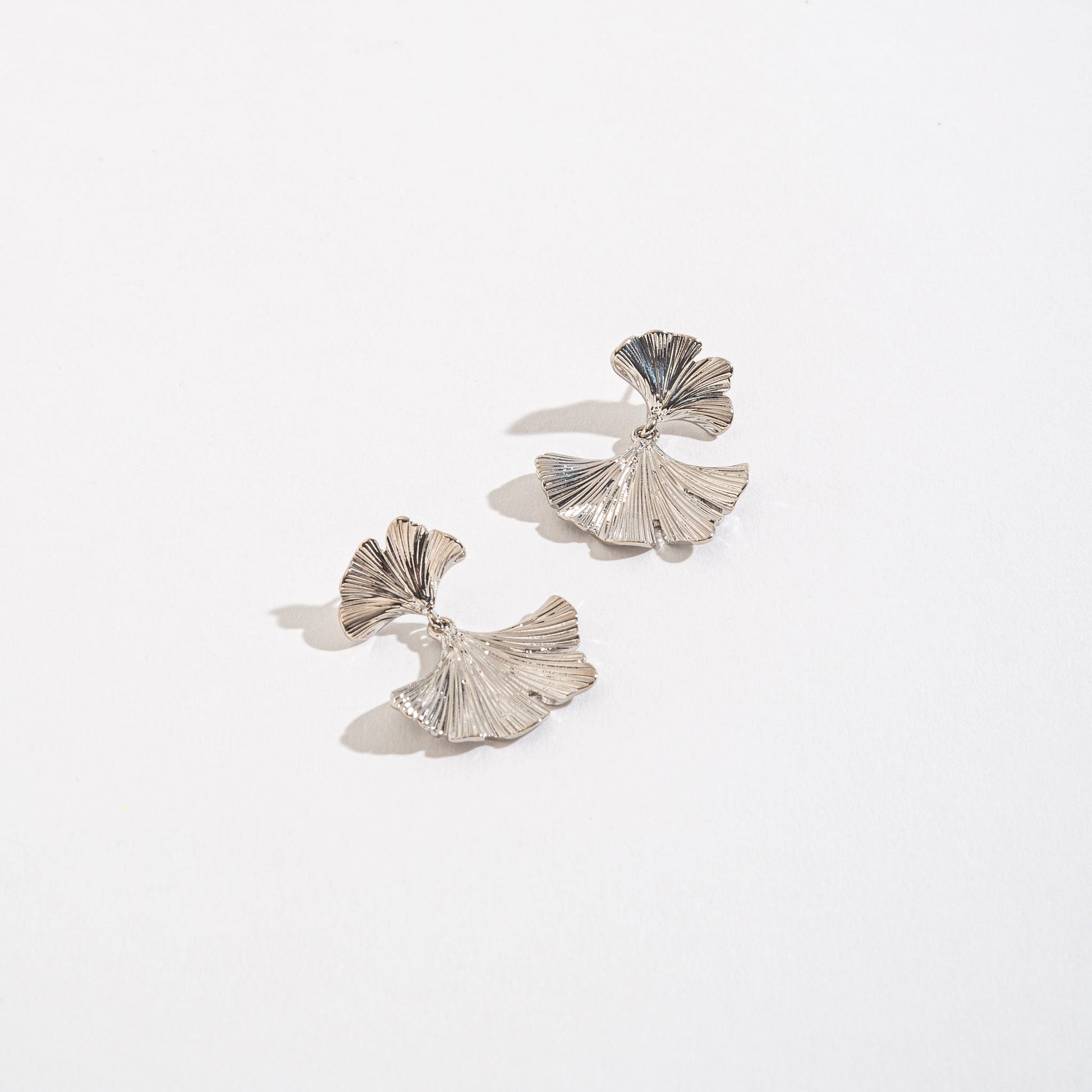 Ginkgo Drop Earrings