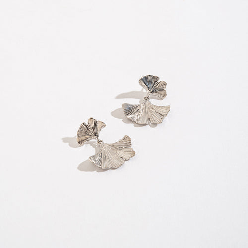 Ginkgo Drop Earrings