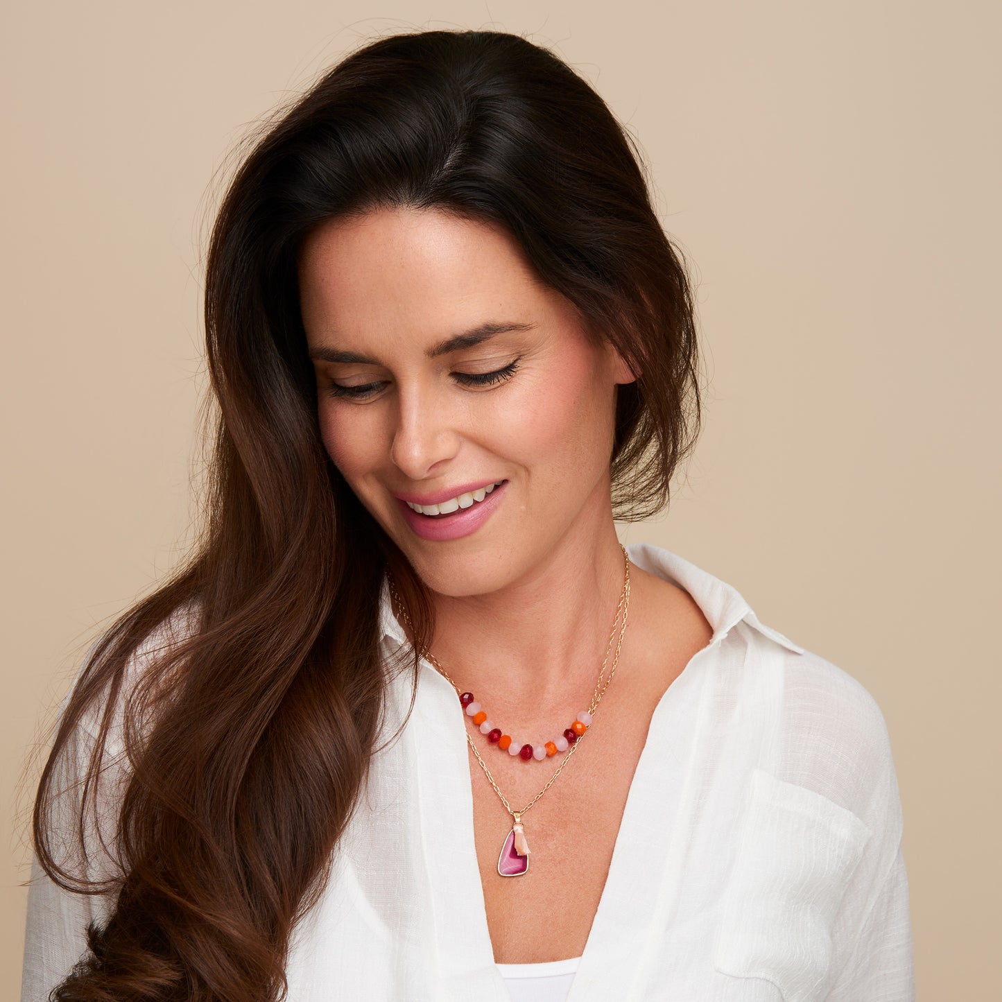 Liv Tassel Layered Necklace