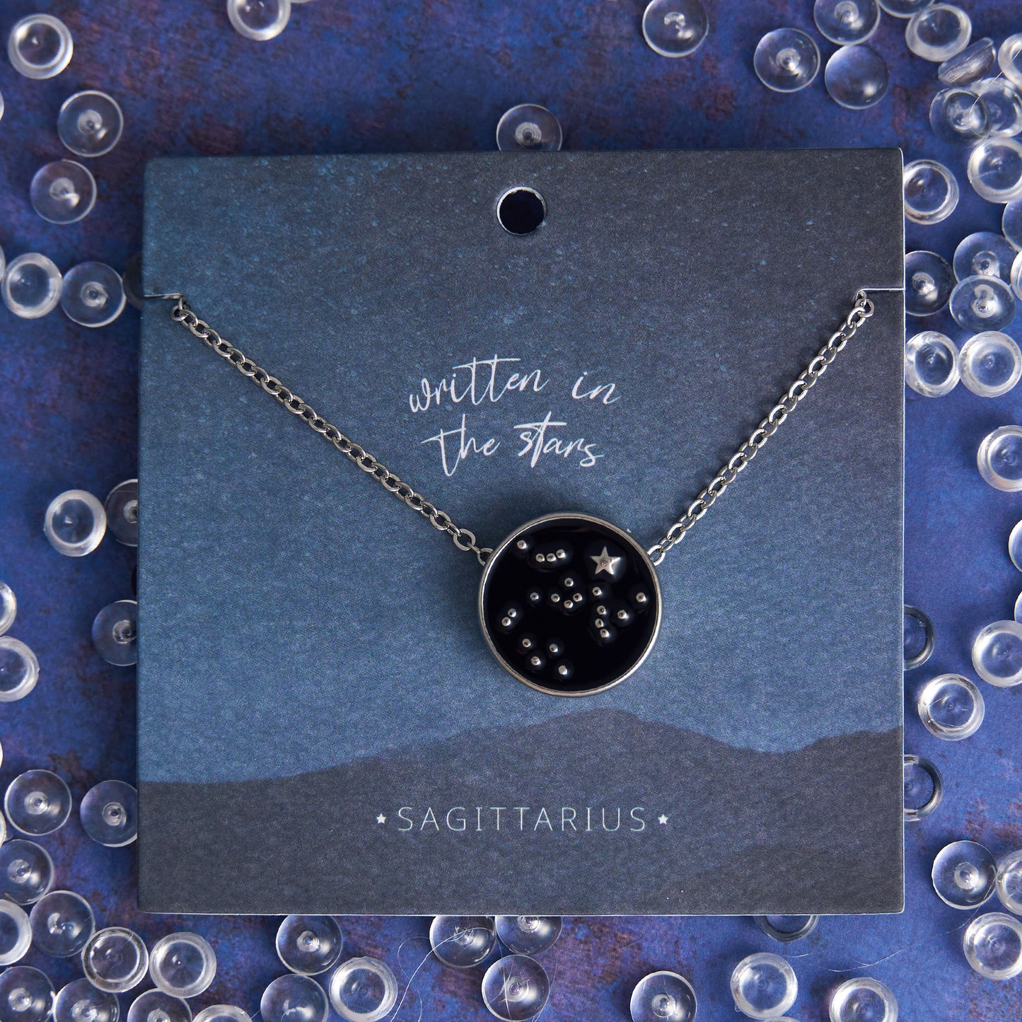 Zodiac Constellation Sagittarius Pendant Necklace