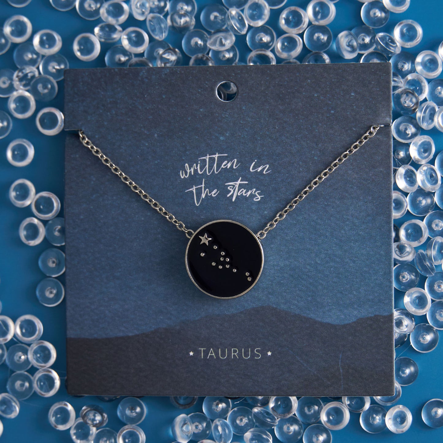 Zodiac Constellation Taurus Pendant Necklace