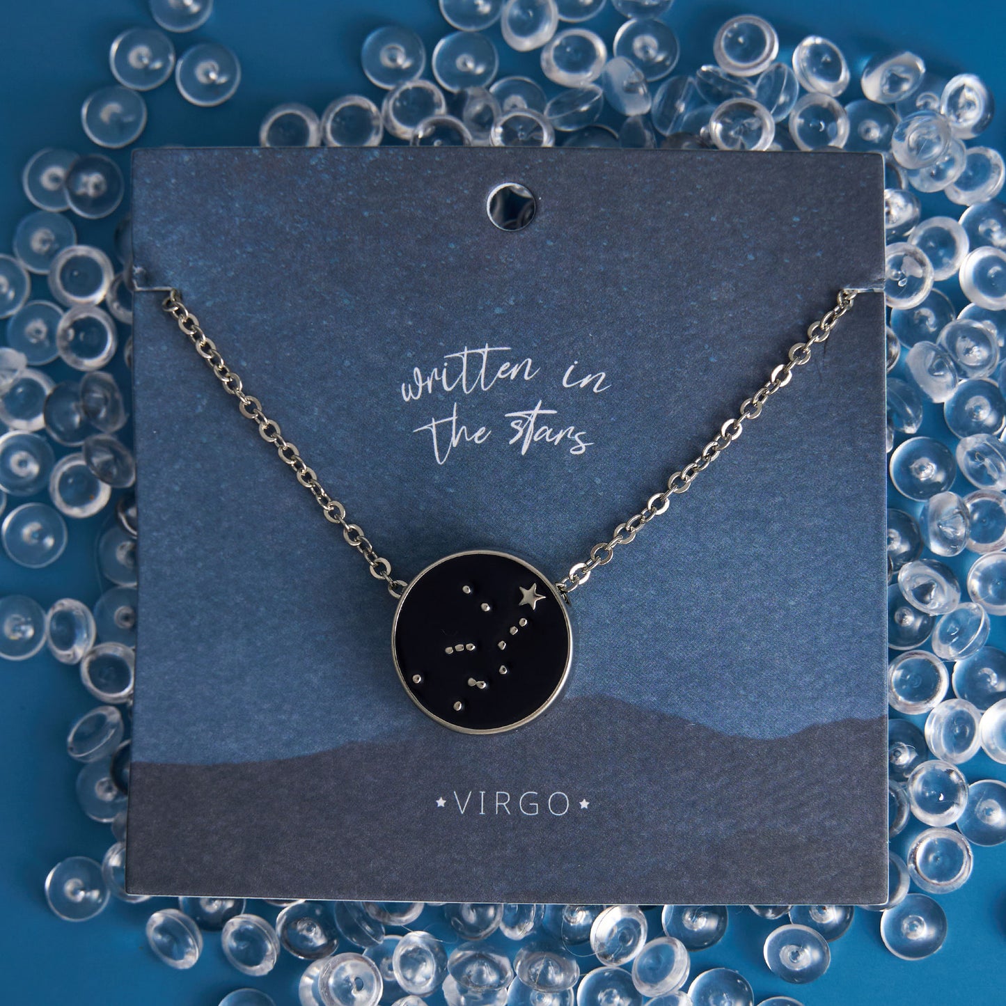 Zodiac Constellation Virgo Pendant Necklace