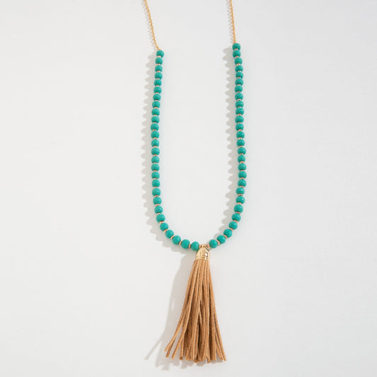 Charli Tassel Pendant Necklace