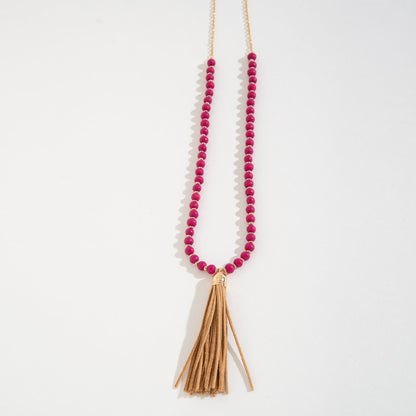 Charli Tassel Pendant Necklace