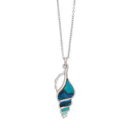 Abalone Conk Shell Nk-Blue