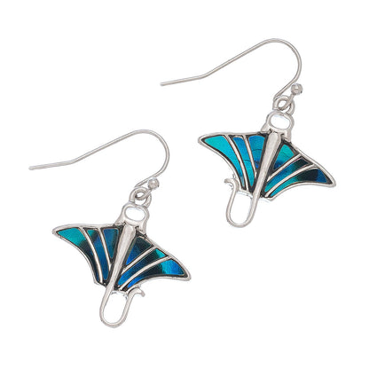 Abalone Manta Ray Er-Blue