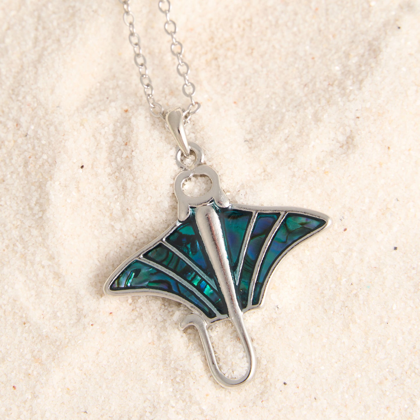 Abalone Manta Ray Nk-Blue