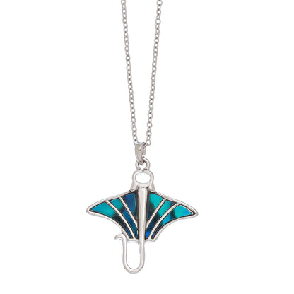 Abalone Manta Ray Nk-Blue