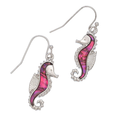 Abalone Sea Horse Er-Pink