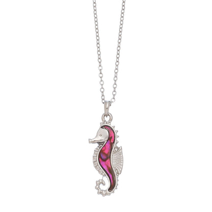 Abalone Sea Horse Nk-Pink