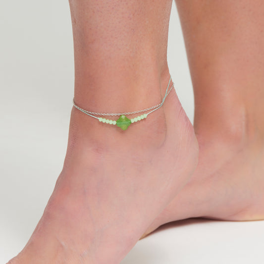 Gen Stone 2 Row Ank-Green