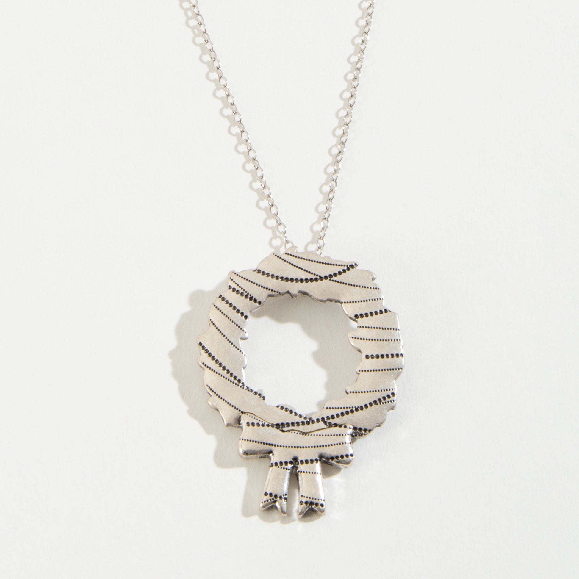 Colette Wreath Pendant Necklace