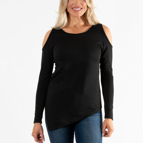 Olivia Cold Shoulder Top