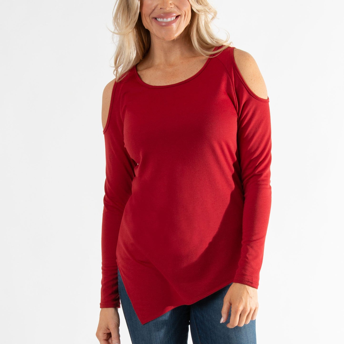 Olivia Cold Shoulder Top