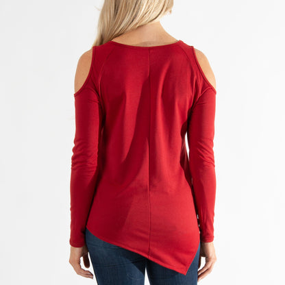 Olivia Cold Shoulder Top