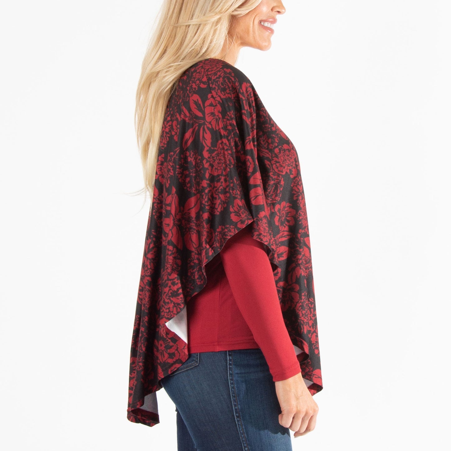 Addie Poncho Top