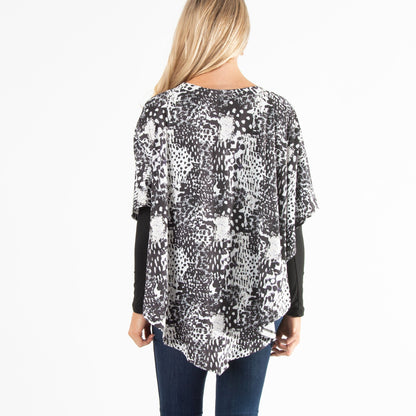 Addie Poncho Top