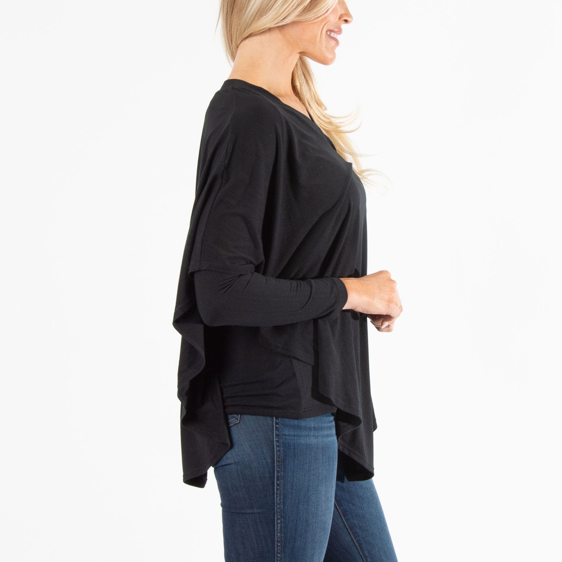 Addie Poncho Top