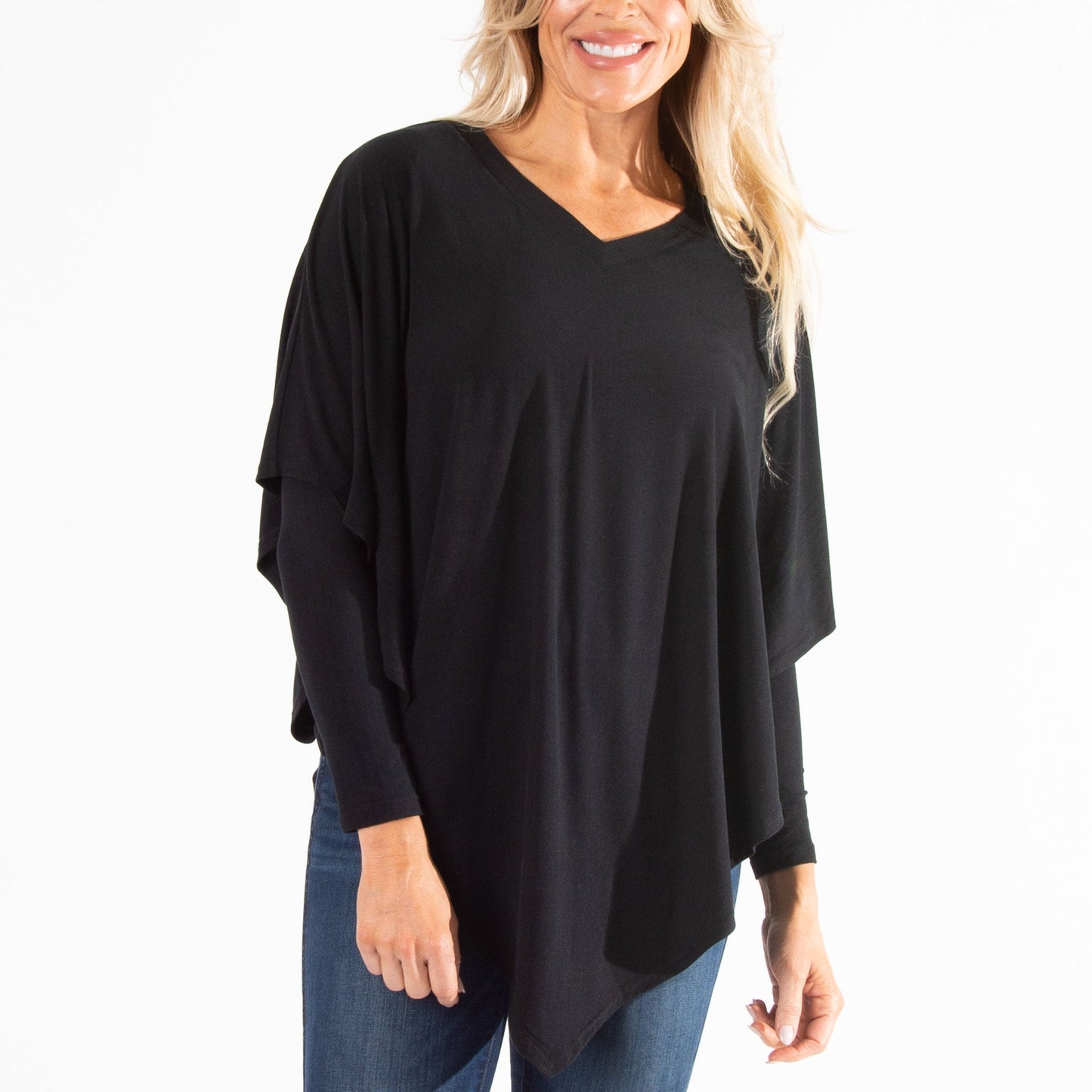 Addie Poncho Top