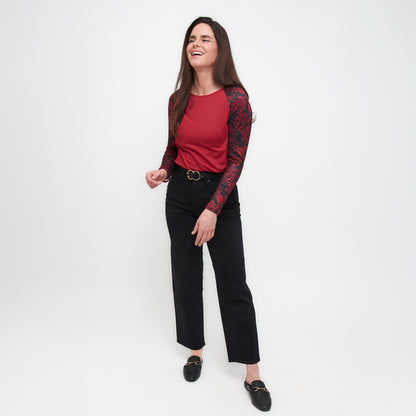 Victoria Raglan Top