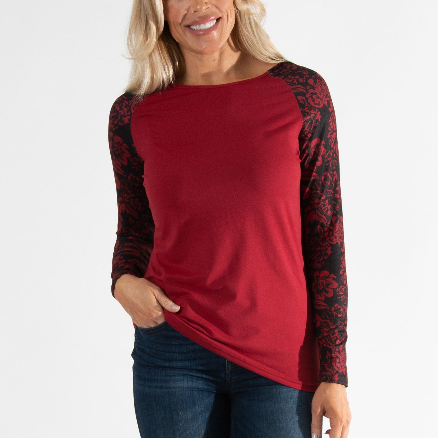 Victoria Raglan Top