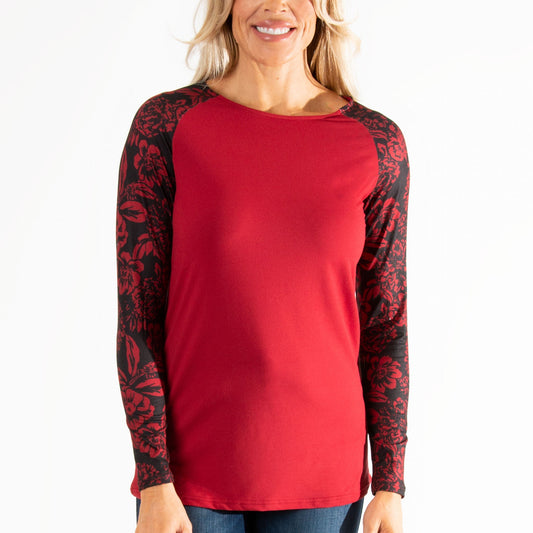 Victoria Raglan Top