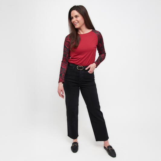 Victoria Raglan Top
