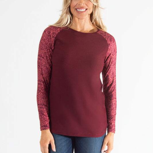 Victoria Raglan Top