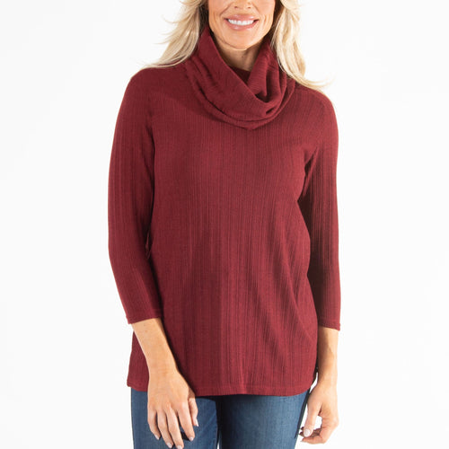 Lola Cowl Neck Swing Top