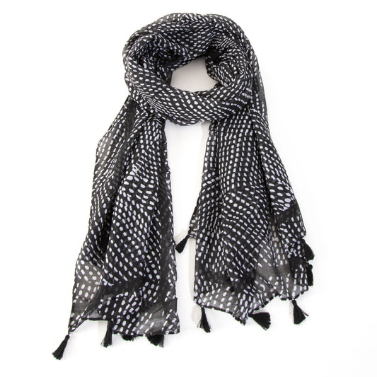 Veronica Tassel Lightweight Scarf