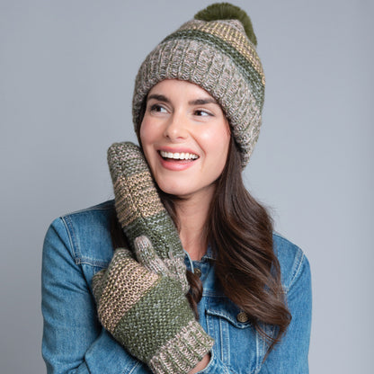 Tatum Striped Knit Hat