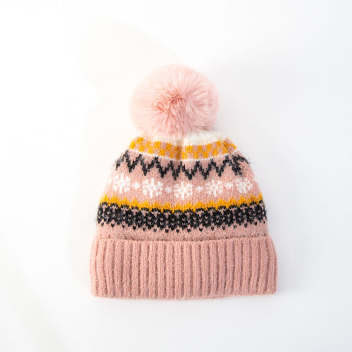 Lena Nordic Knit Hat