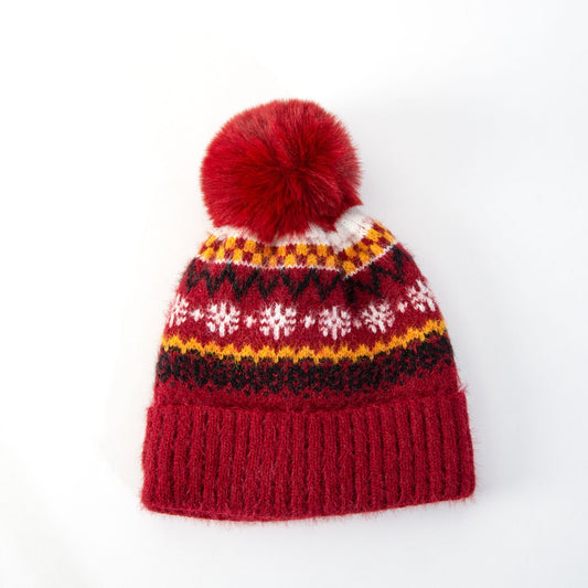 Lena Nordic Knit Hat