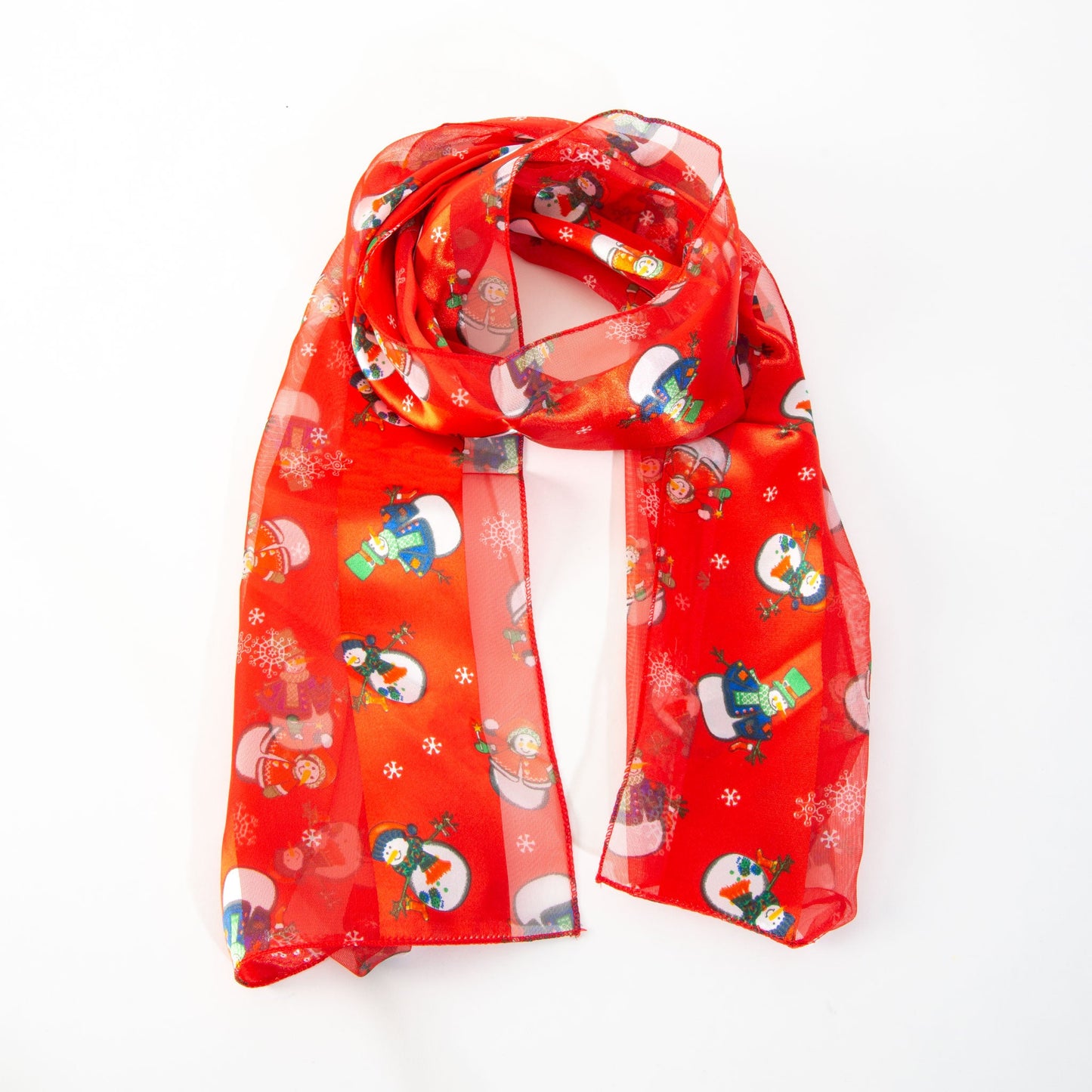 Printed Holiday Scarf