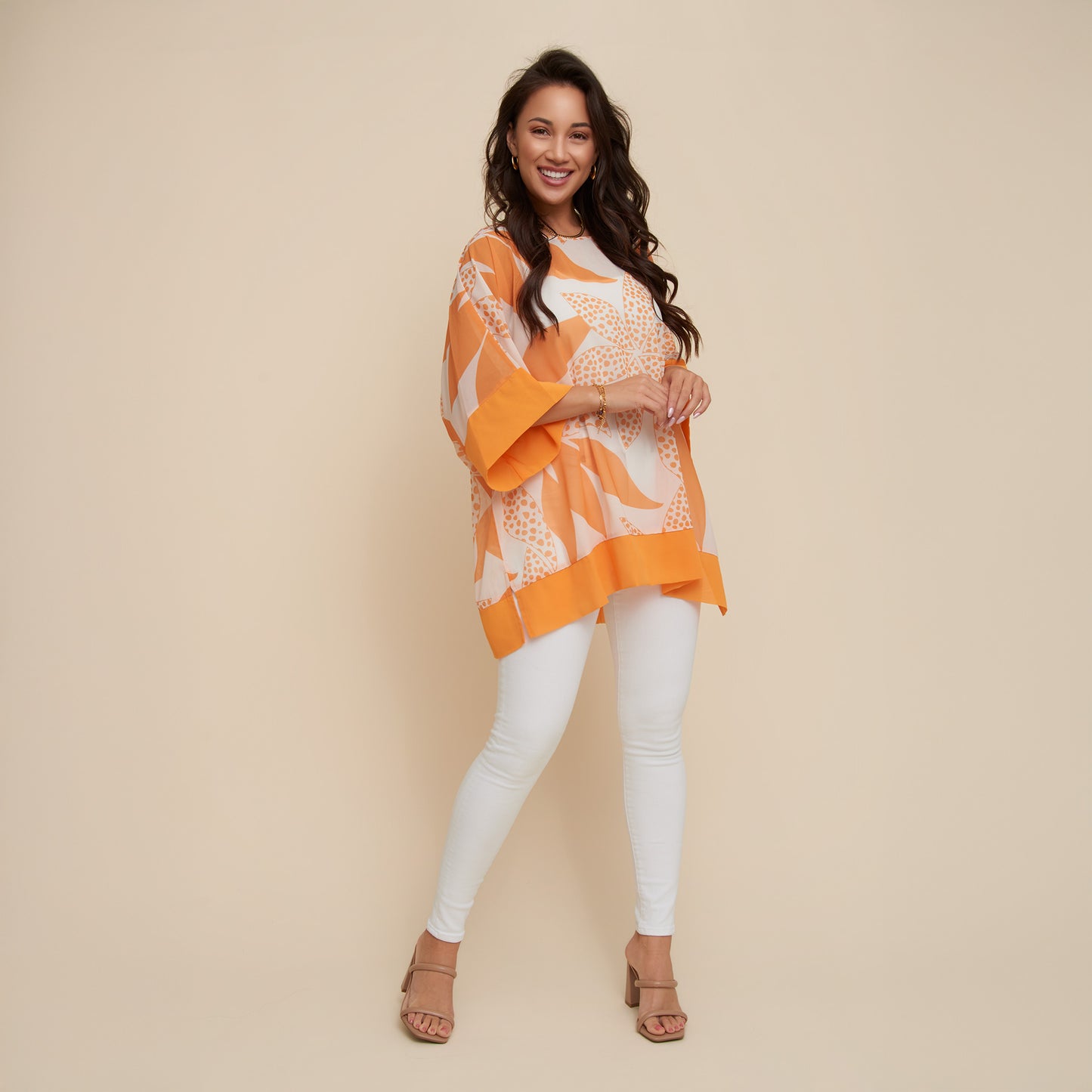 Elsie & Zoey Lexi Sheer Poncho