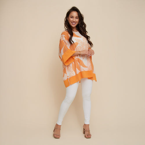 Elsie & Zoey Lexi Sheer Poncho