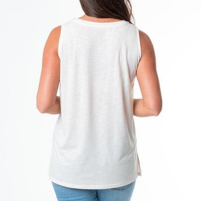 Elsie & Zoey  Fallon Scoop Neck Tank