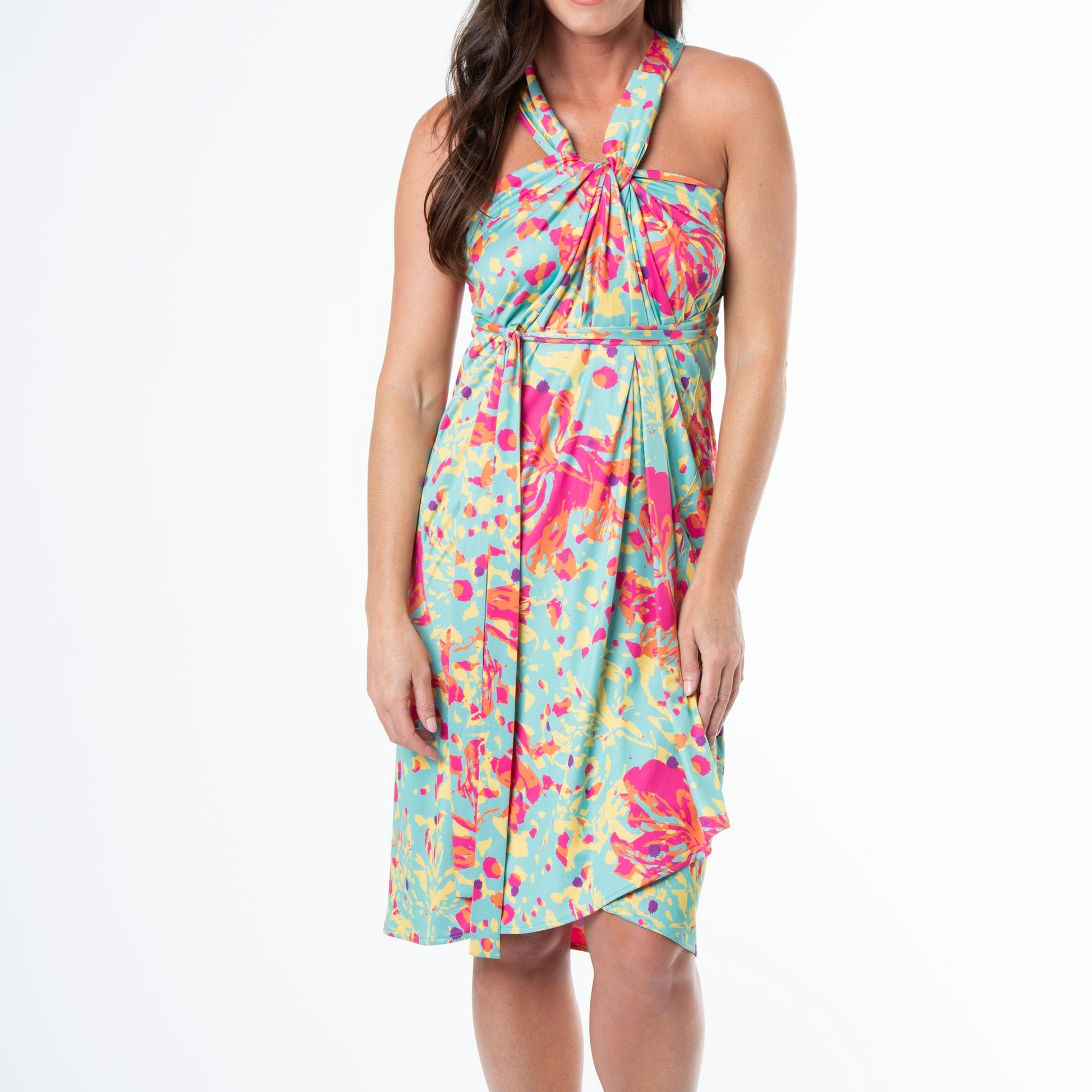 Elsie & Zoey Bella 4-In-1 Reversible Wrap Dress