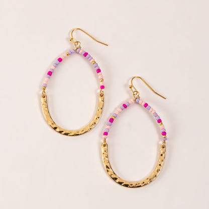 Elsie & Zoey Ashli Beaded Teardrop Earrings