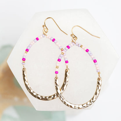 Elsie & Zoey Ashli Beaded Teardrop Earrings