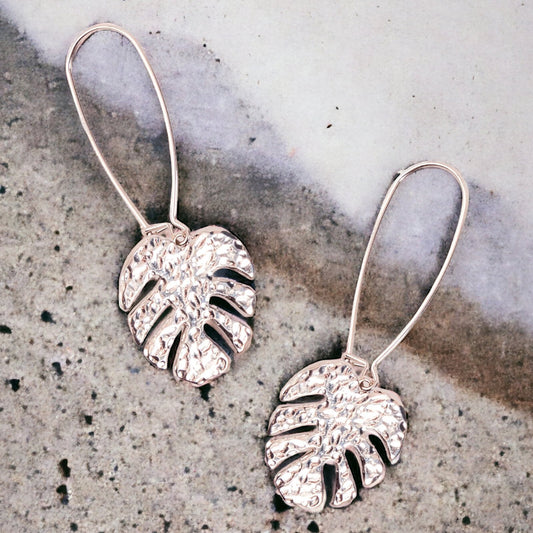 Elsie & Zoey Cici Palm Tree Leaf Earrings