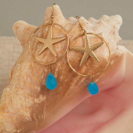 Elsie & Zoey Naia Charm Earrings