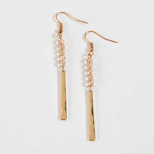 Haven Beaded Bar Earrings