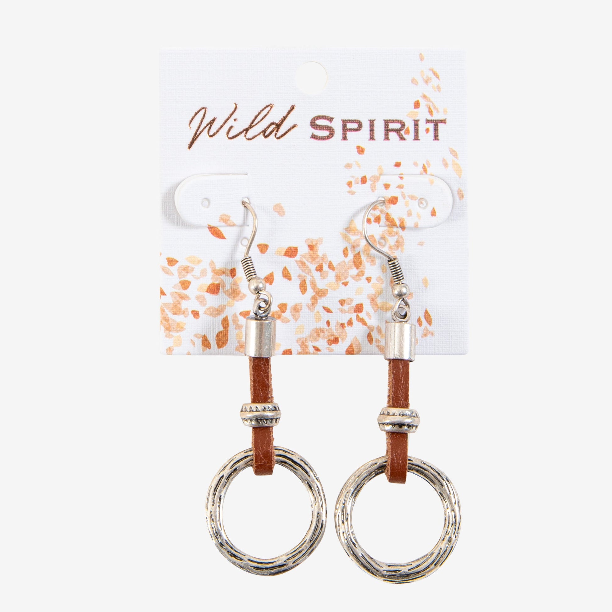 Wild Spirit Ring Drop Earrings