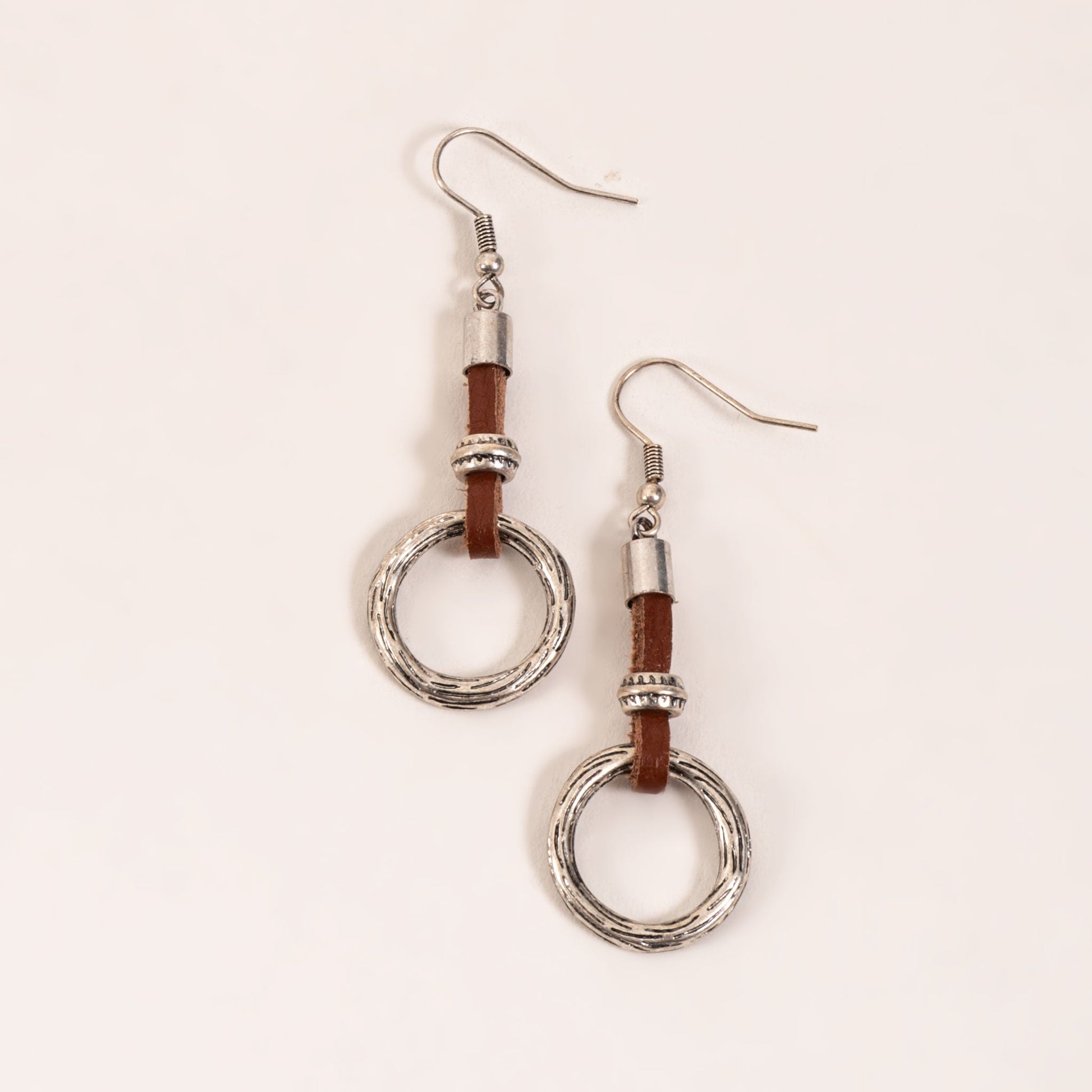 Wild Spirit Ring Drop Earrings