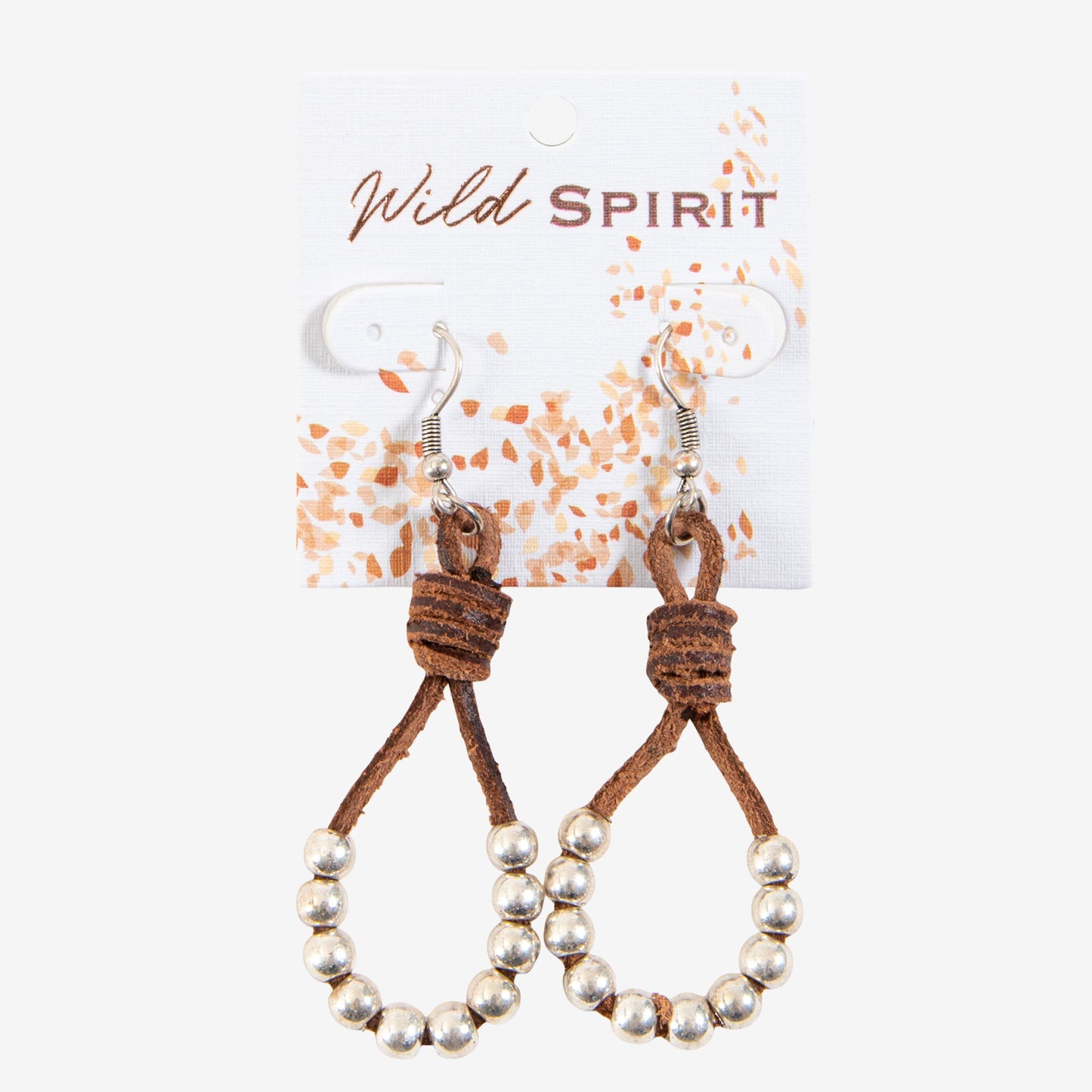 Wild Spirit Beaded Teardrop Earrings