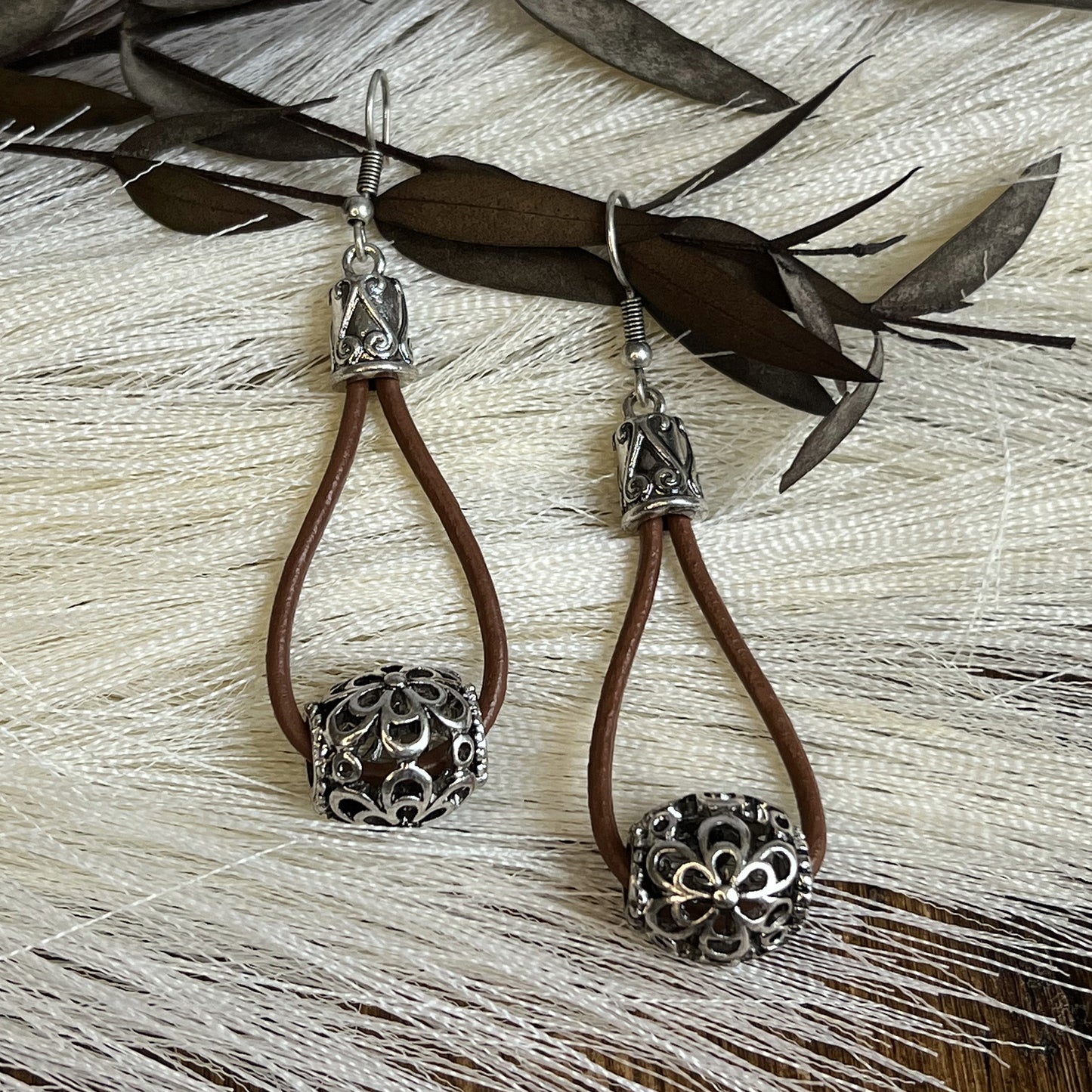 Wild Spirit Flower Drop Earrings