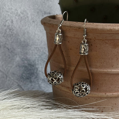 Wild Spirit Flower Drop Earrings