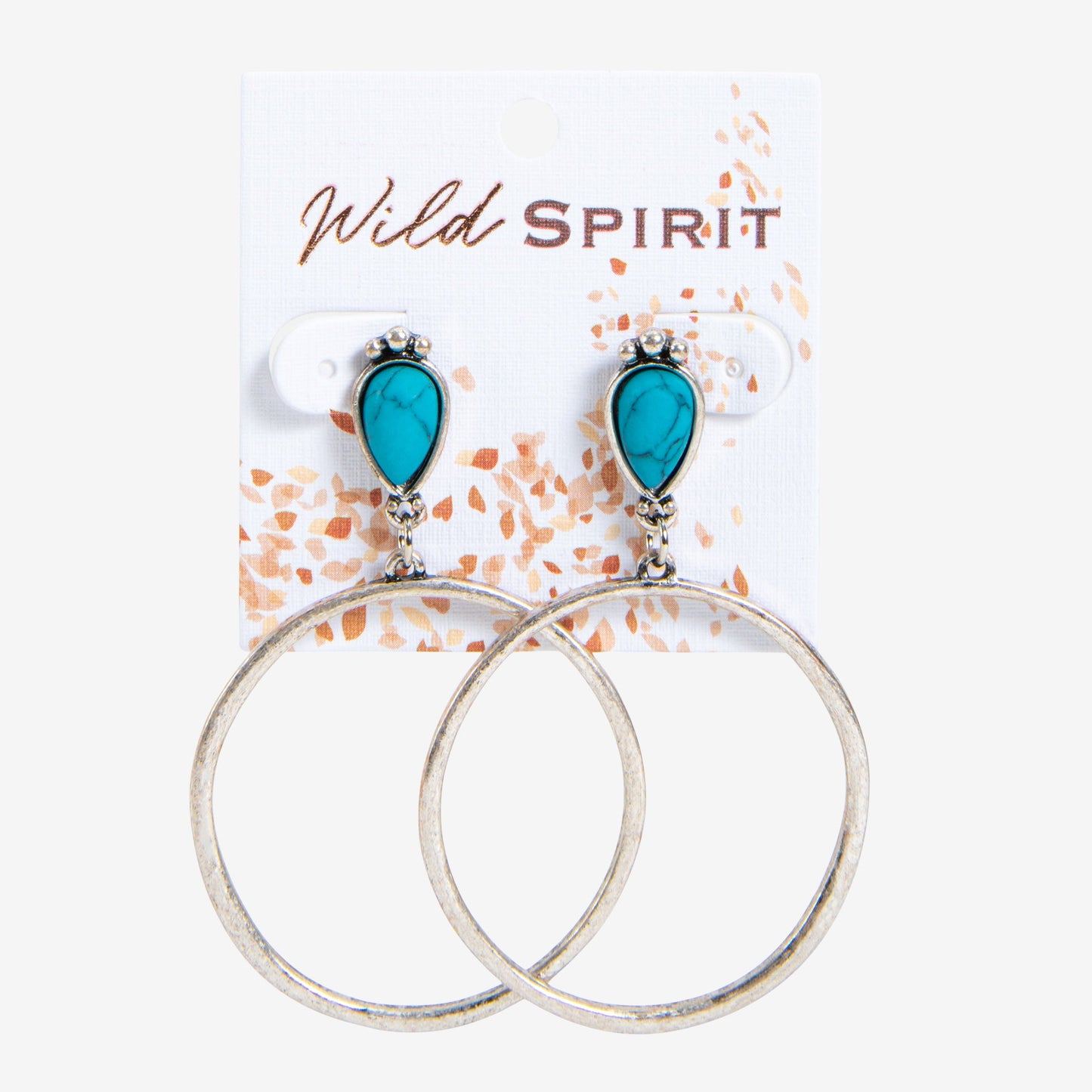 Wild Spirit Turquoise Drop Earrings